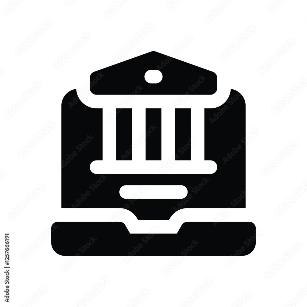 laptop solid icon. vector icon for your website, mobile, presentation, and logo design. laptop solid icon. vector icon for your website, mobile, presentation, and logo design.