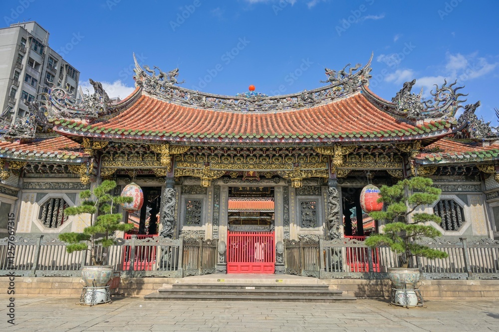 Mengjia Longshan-Tempel, Guangzhou Street, Taipeh, Taiwan Mengjia Longshan-Tempel, Guangzhou Street, Taipeh, Taiwan