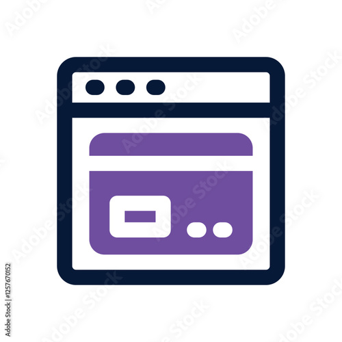 payment method dual tone icon. vector icon for your website, mobile, presentation, and logo design.