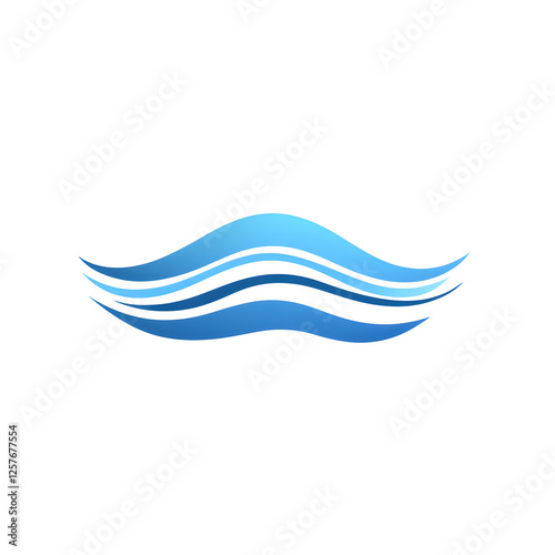 Free Download A logo with a water ripple effect, evoking freshness and hydration - GFXLoad