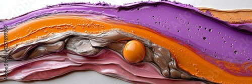 Indulge in Decadence with Wonka Chocolate Nice Cream, Set Against a White Background - Enjoy a Delicious Bar of Brown Chocolate Candy and Confectionery Featuring Cocoa Accents in an Abstract 16:9