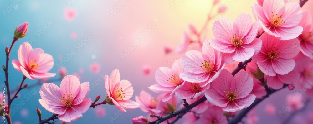 Abstract swirling pastel colors, vibrant spring blooms , delicate, nature, artistic Abstract swirling pastel colors, vibrant spring blooms , delicate, nature, artistic