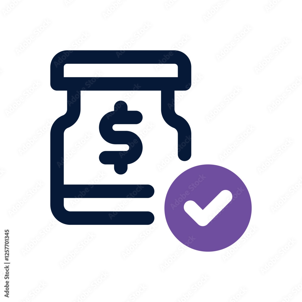 saving dual tone icon. vector icon for your website, mobile, presentation, and logo design. saving dual tone icon. vector icon for your website, mobile, presentation, and logo design.