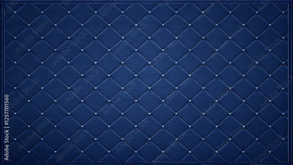 Fototapeta premium Solid deep blue textured background, uniform deep navy blue, subtle diamond pattern, photorealistic, detailed texture, simple, minimalist, flat color, 