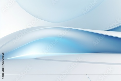 Abstract light blue background