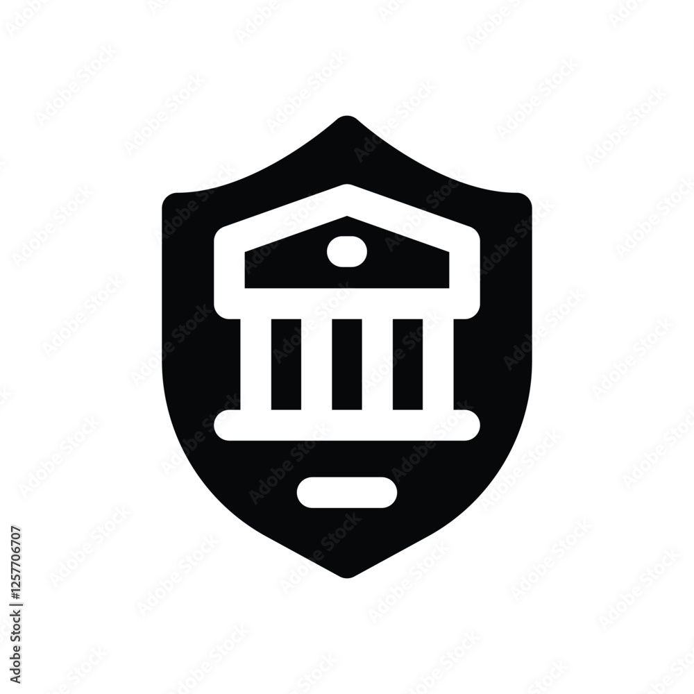 shield solid icon. vector icon for your website, mobile, presentation, and logo design. shield solid icon. vector icon for your website, mobile, presentation, and logo design.