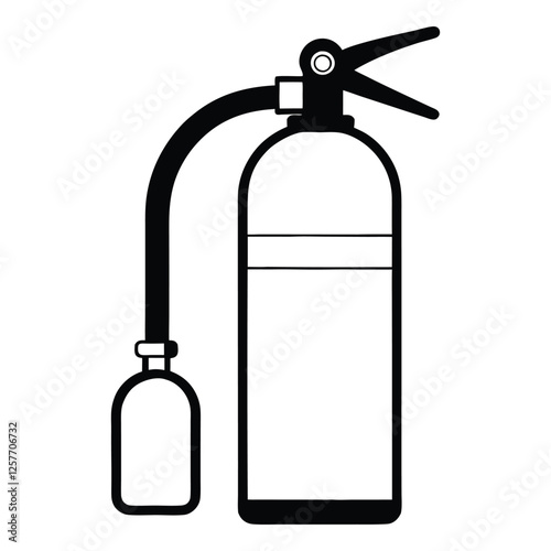 Fire Department Vector Art Featuring Firefighter Illustration
