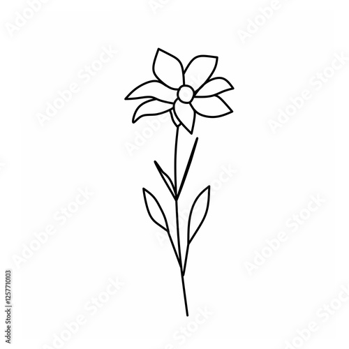 flower vector illustration flower isolated on white background vector illustration of a flower abstract flower background hand drawn flowers vector floral background