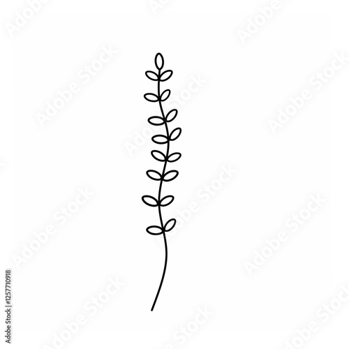 flower isolated on white background vector illustration of a flower abstract flower background hand drawn flowers vector floral background