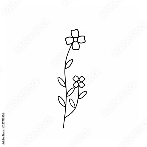 vector illustration of an abstract flower flower isolated on white background vector illustration of a flower abstract flower background hand drawn flowers vector floral background