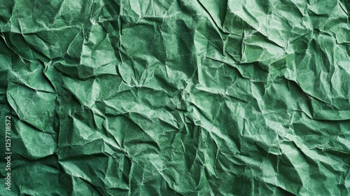 Wallpaper Mural Crumpled Green Paper Torontodigital.ca