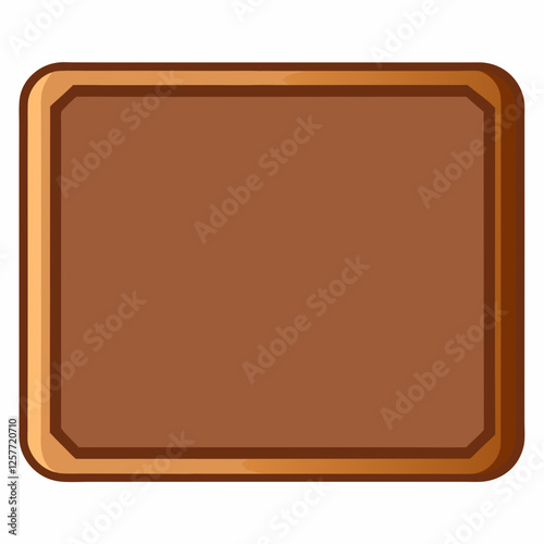 bronze rectangle slab