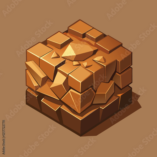 copper fragment block
