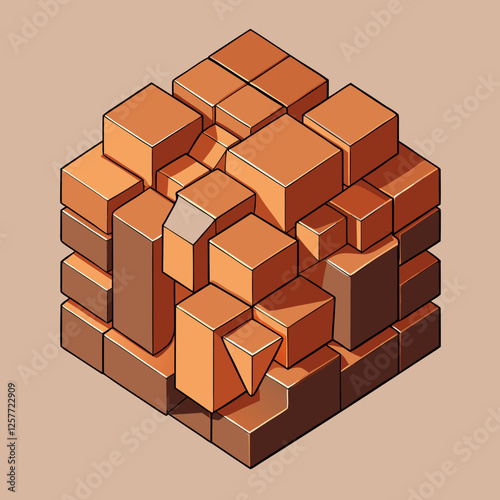 copper fragment block