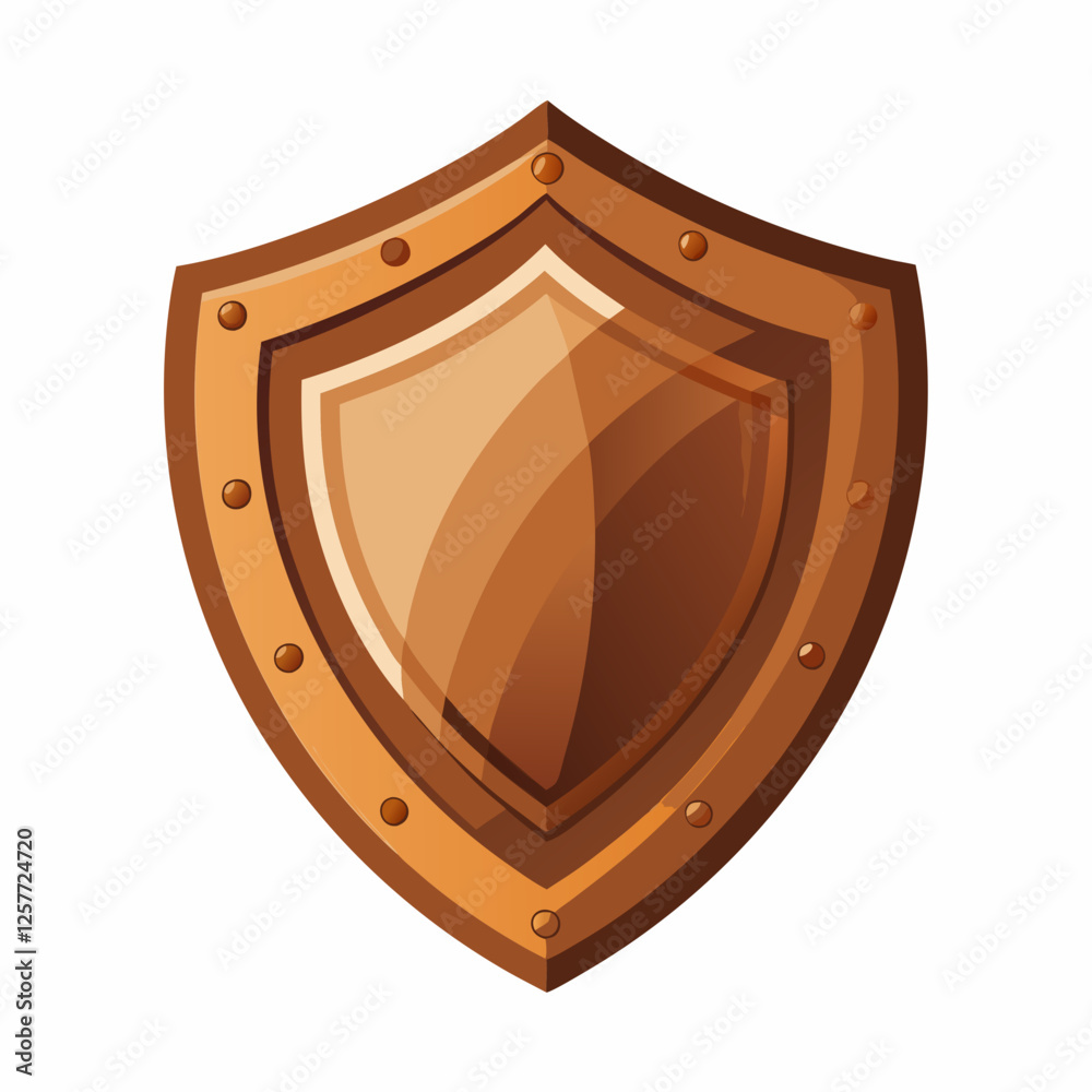 copper shield. copper shield.