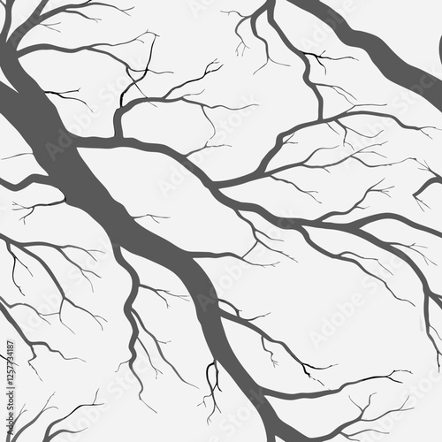 Seamless marble texture with gray veins