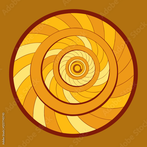 golden spiral.