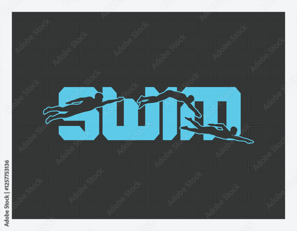 
Swim T Shirt Design, Adventure T Shirt, Custom t-shirt design, Outdoor, Mountain,T Shirt Design illustration
