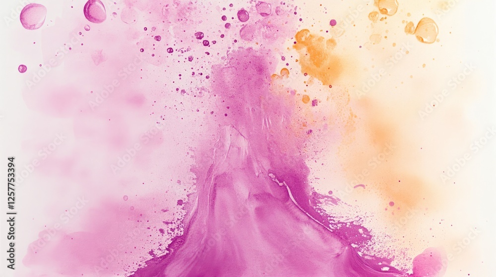 Obraz premium Purple watercolor wallpaper