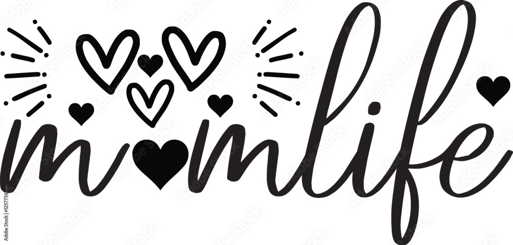 Fototapeta premium mo msvg design cut files