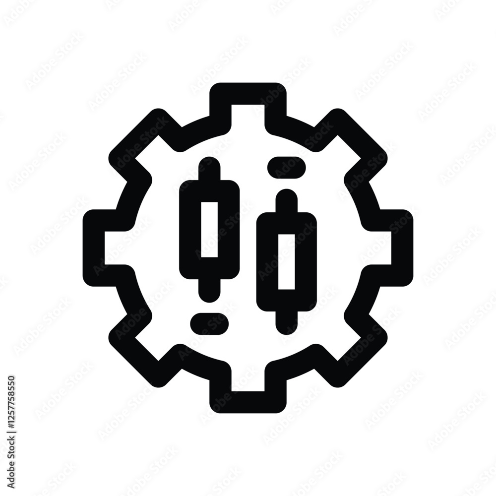 configuration line icon. vector icon for your website, mobile, presentation, and logo design. configuration line icon. vector icon for your website, mobile, presentation, and logo design.