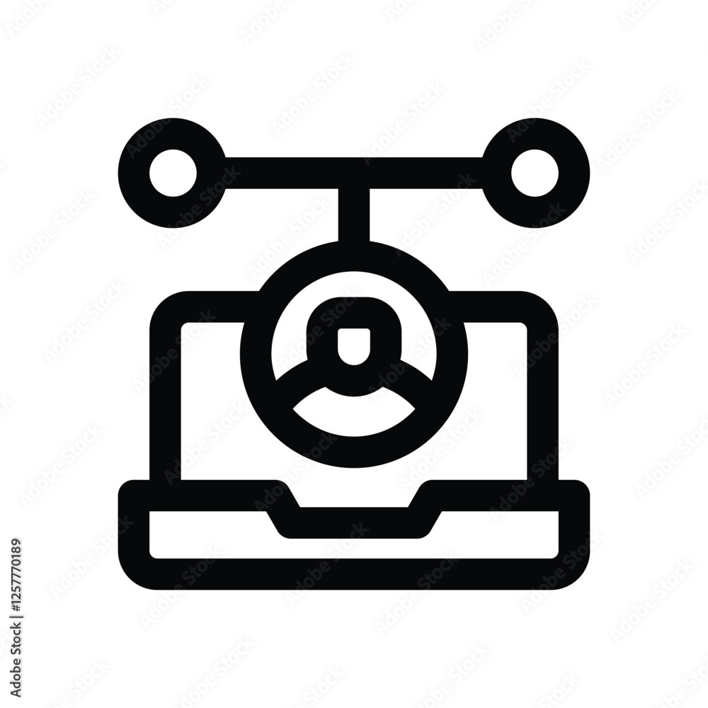 collaboration line icon. vector icon for your website, mobile, presentation, and logo design. collaboration line icon. vector icon for your website, mobile, presentation, and logo design.