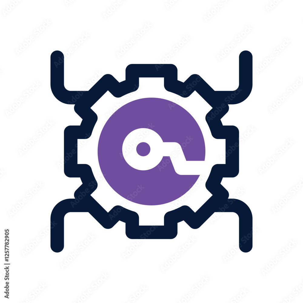 setting dual tone icon. vector icon for your website, mobile, presentation, and logo design. setting dual tone icon. vector icon for your website, mobile, presentation, and logo design.