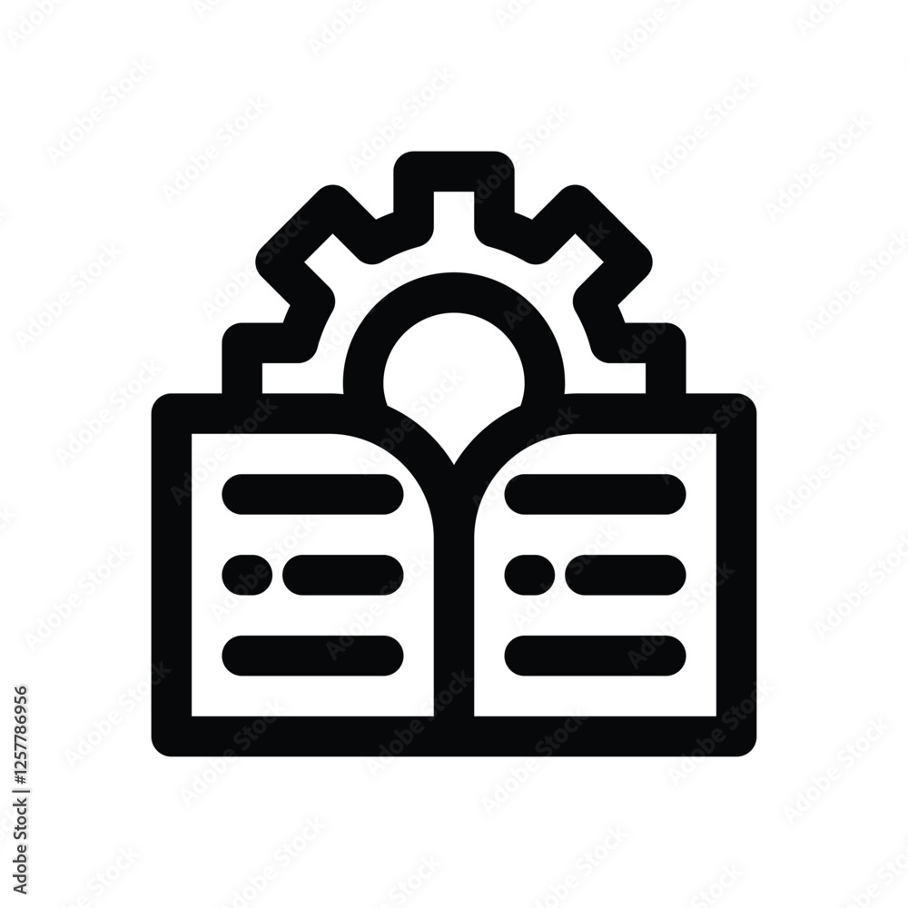 guide book line icon. vector icon for your website, mobile, presentation, and logo design. guide book line icon. vector icon for your website, mobile, presentation, and logo design.