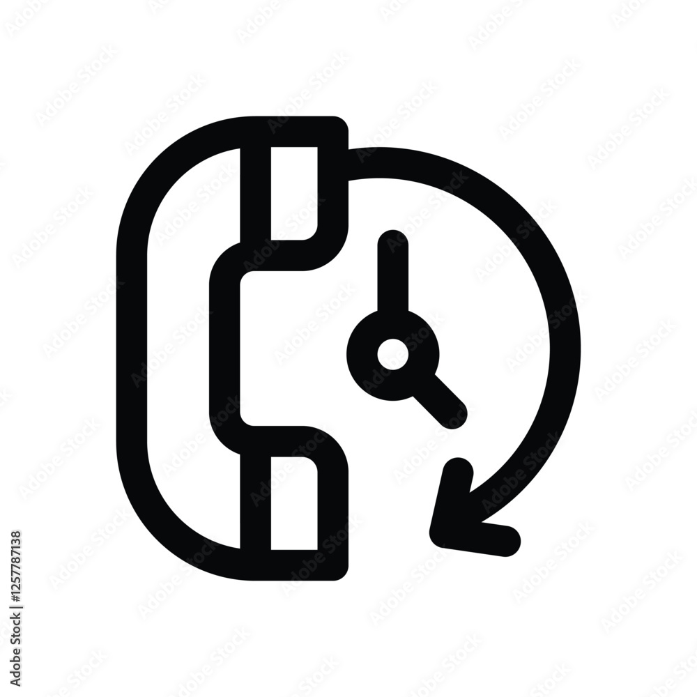 24 hours line icon. vector icon for your website, mobile, presentation, and logo design. 24 hours line icon. vector icon for your website, mobile, presentation, and logo design.