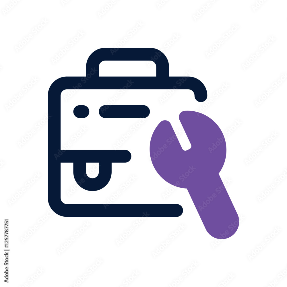 toolbox dual tone icon. vector icon for your website, mobile, presentation, and logo design. toolbox dual tone icon. vector icon for your website, mobile, presentation, and logo design.