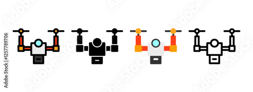 Set of Drone Icon