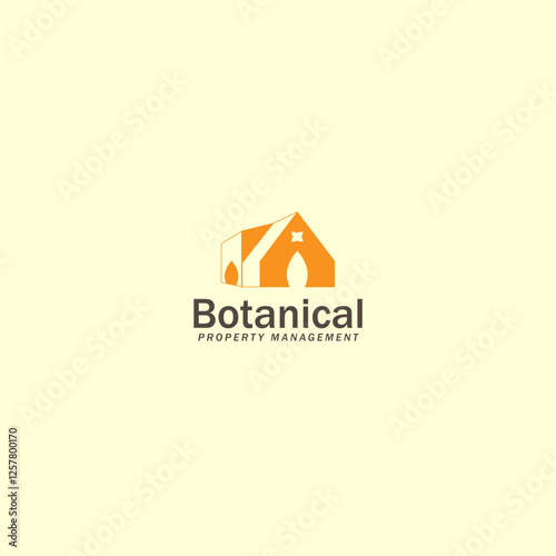 Designing a logo for a botanical real estate and property management company.