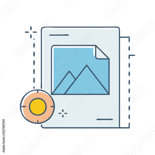 clipping path icon, clipping path vector illustration-simple illustration of clipping path, perfect for clipping path logos and icons