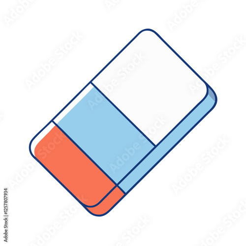 eraser icon, eraser vector illustration-simple illustration of eraser, perfect for eraser logos and icons