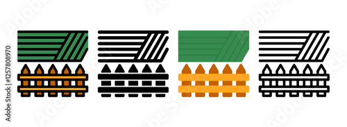 Set of Farm Icon