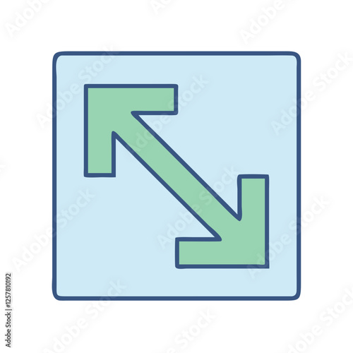 resize icon, resize vector illustration-simple illustration of resize, perfect for resize logos and icons
