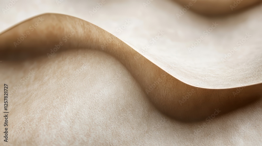 Paper wave: abstract neutral-toned backdrop Paper wave: abstract neutral-toned backdrop