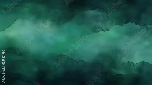 blend dark green water color background