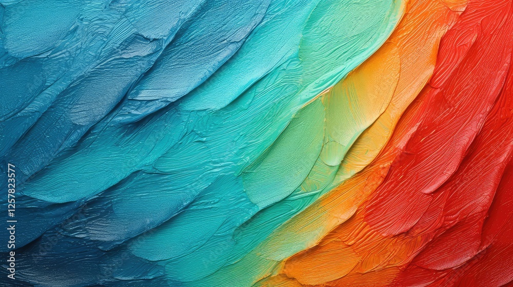 Obraz premium colorful crayon texture