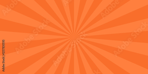 Abstract orange and red retro with sunburst pattern colorful design. Vintage sunrays illustration swirl grunge backdrop line. sun beam vector banner design and comic burst gradient concept pattern.	

