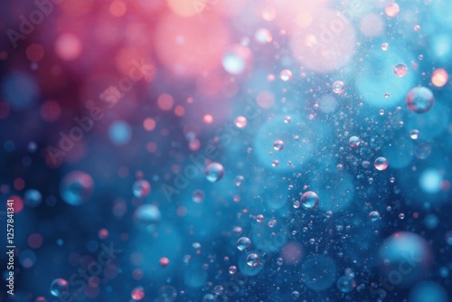 Wallpaper Mural Abstract shapes, frosted glass texture, soft focus, winter, photo Torontodigital.ca