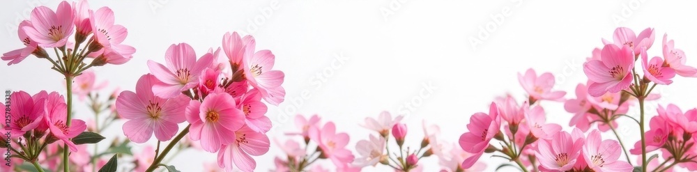 Abundant gypsophila clusters, pure white backdrop , botanical, stem, baby's breath Abundant gypsophila clusters, pure white backdrop , botanical, stem, baby's breath