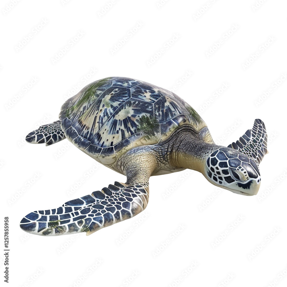 Fototapeta premium Sea Turtle Close Up
