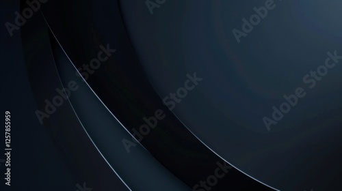Minimalist Blue Background with Subtle Gradient for Design. Banner Template with Central White Space for Text. Ideal for Elegant Modern Backdrops.