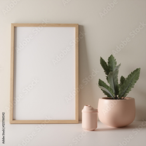 Mockup of advertising product. Generative ai.
