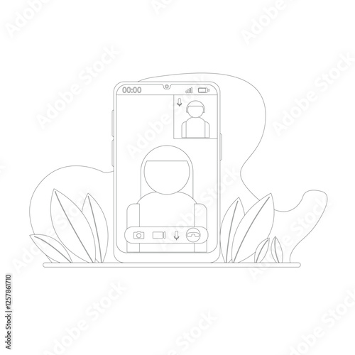 Enjoying virtual family calls for bonding and connection