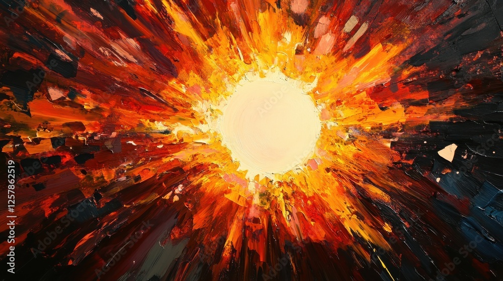Comic Sunburst Comic Sunburst