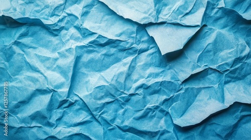Wallpaper Mural Crumpled blue paper background texture design Torontodigital.ca