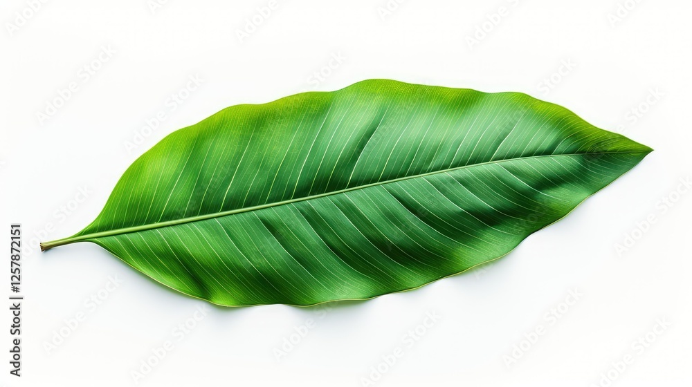 Obraz premium contrast tropical leaf isolated
