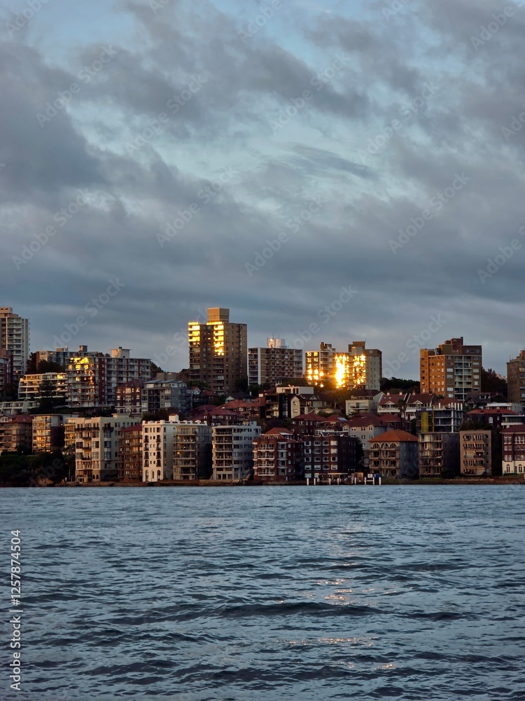 Fototapeta premium Sydney sea side at sunset